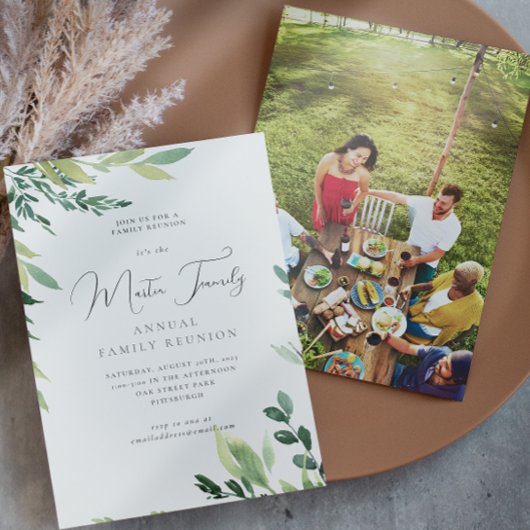 Elegantes botanisches Wiedersehen-Foto für Wasserf