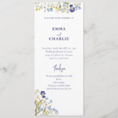 Elegantes botanisches Wildblume Script Wedding Pro Programm (Vorderseite)