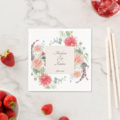 Elegantes Bouquet Serviette (Beispiel)