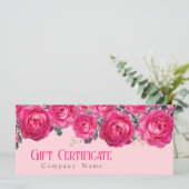 Elegantes Bouquet von Personalisierten Rose (Stehend Vorderseite)