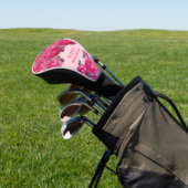 Elegantes Bouquet von Personalisierten Rose Golf Headcover (In SItu)