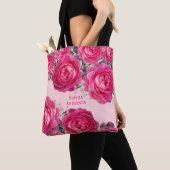 Elegantes Bouquet von Personalisierten Rose Tasche (Von Nahem)