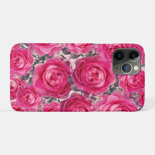 Elegantes Bouquet von Rose Case-Mate iPhone Hülle (Rückseite (Horizontal))