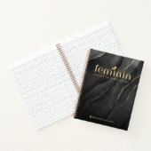 Elegantes Brand Spiral Notebook Notizblock (Innenseite)