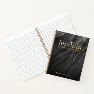 Elegantes Brand Spiral Notebook Notizblock