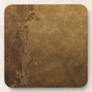 Elegantes Braun Tuscan Untersetzer