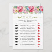 Elegantes Braut- oder Bräutigam-Bridal-Shower-Spie Einladung (Vorderseite)