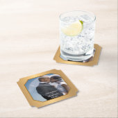 Elegantes Braut- und Groom-Hochzeitssemble - Moder Untersetzer (Vor Ort)