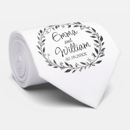 Elegantes Bräutigam Krawatte