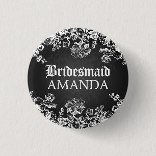 Elegantes Brautjungfern-Geschenk viktorianischer A Button