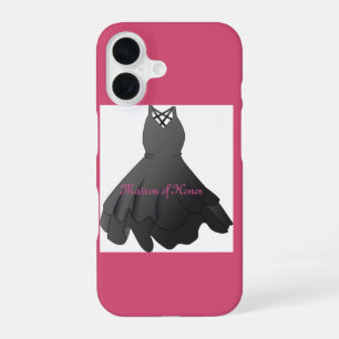 Elegantes Brautkleid für die verheiratete Trauzeug iPhone 16 Hülle