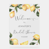 Elegantes Brautparty Acrylschild (Vorderseite)