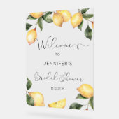 Elegantes Brautparty Acrylschild (Winkel)