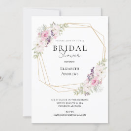 Elegantes Brautparty Boho Einladung