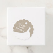 Elegantes Brautparty Danke, dass Sie sich begraben Geschenkanhänger (Beispiel)