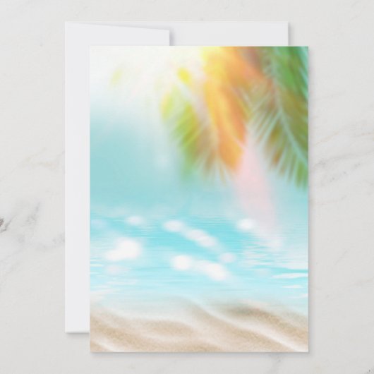 Elegantes Brautparty des Blumenstraums Einladung (Rückseite)