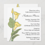 Elegantes Brautparty Einladung (Vorne/Hinten)