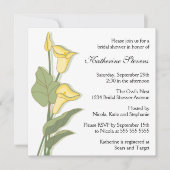 Elegantes Brautparty Einladung (Vorderseite)