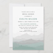 elegantes Brautparty Einladung (Vorderseite)