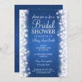 Elegantes Brautparty Einladung (Vorne/Hinten)