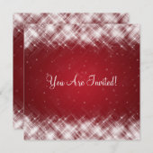 Elegantes Brautparty Einladung (Vorne/Hinten)