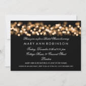 Elegantes Brautparty Einladung (Vorderseite)