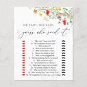 Elegantes Brautparty für Blume (Vorderseite)