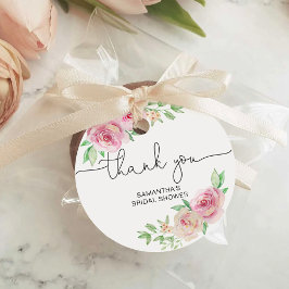 Elegantes Brautparty für Rose Geschenkanhänger