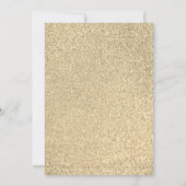 Elegantes Brautparty für Vintage Rose Einladung (Rückseite)