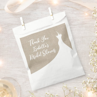 Elegantes Brautparty Gefallen Beutel Geschenktütchen