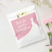 Elegantes Brautparty Gefallen Beutel pink Geschenktütchen (Versiegelt)