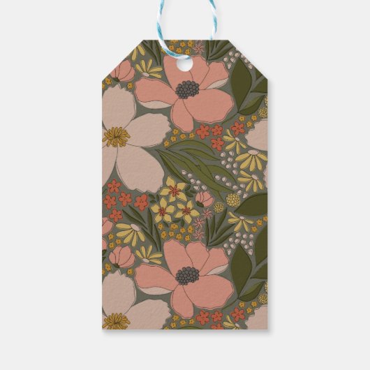 Elegantes Brautparty Geschenkanhänger (Rückseite)