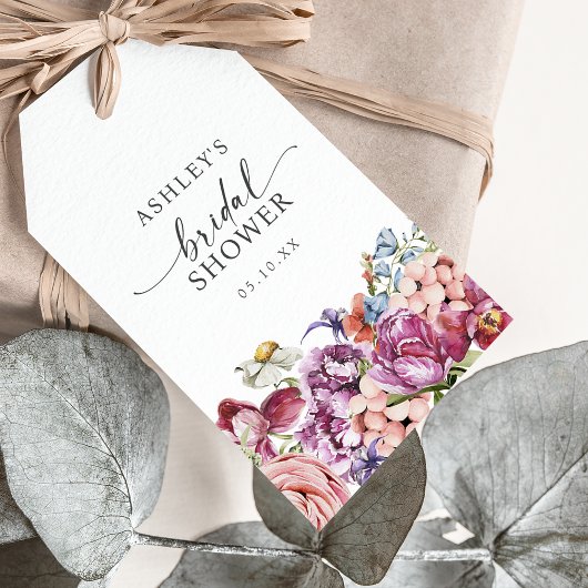 Elegantes Brautparty Geschenkanhänger