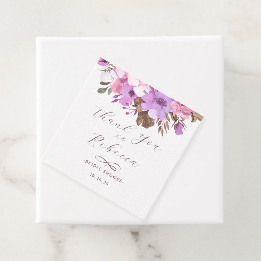 Elegantes Brautparty Geschenkanhänger (Beispiel)