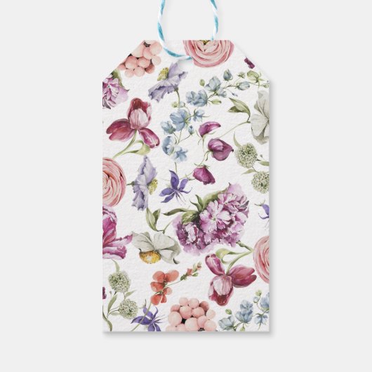 Elegantes Brautparty Geschenkanhänger (Rückseite)