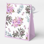 Elegantes Brautparty Geschenkschachtel (Rückseite)