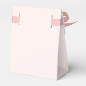 Elegantes Brautparty Geschenkschachtel (Rückseite)