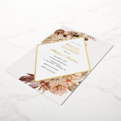 Elegantes Brautparty im Herbst Einladung (Gedreht)