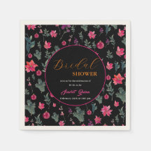 Elegantes Brautparty in Aquarellfarben, rosa und b