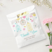 Elegantes Brautparty in Gelb und Rosa Geschenktütchen (Versiegelt)