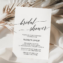 Elegantes Brautparty in Weiß und Schwarz