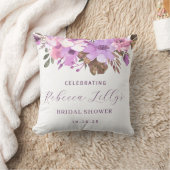 Elegantes Brautparty Kissen (Decke)