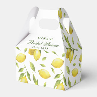 Elegantes BRAUTPARTY Lemons Geschenkschachtel
