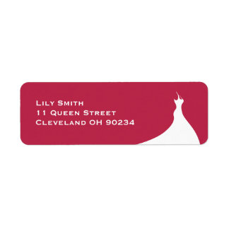Elegantes Brautparty magenta