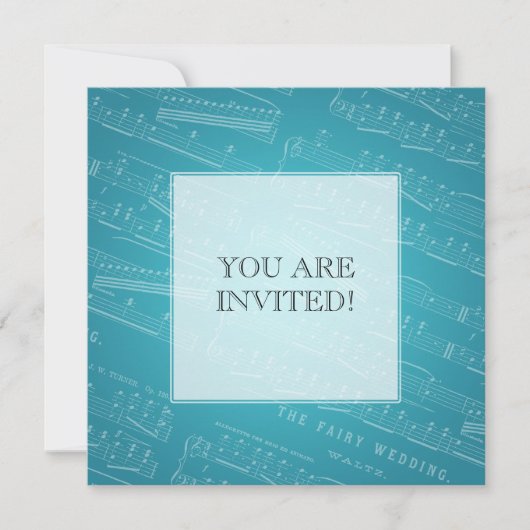 Elegantes Brautparty Novelle Einladung (Vorderseite)