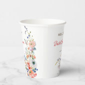 Elegantes Brautparty Pappbecher (Rechts)