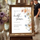 Elegantes Brautparty Poster