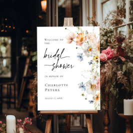 Elegantes Brautparty Poster