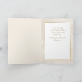 Elegantes Brautparty Süße Braut zum Cartoon Karte (Innenseite)