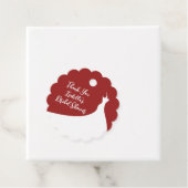 Elegantes Brautparty Vielen Dank, dass Sie rote Vo Geschenkanhänger (Beispiel)